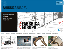 Tablet Screenshot of fabbricaeuropa.net